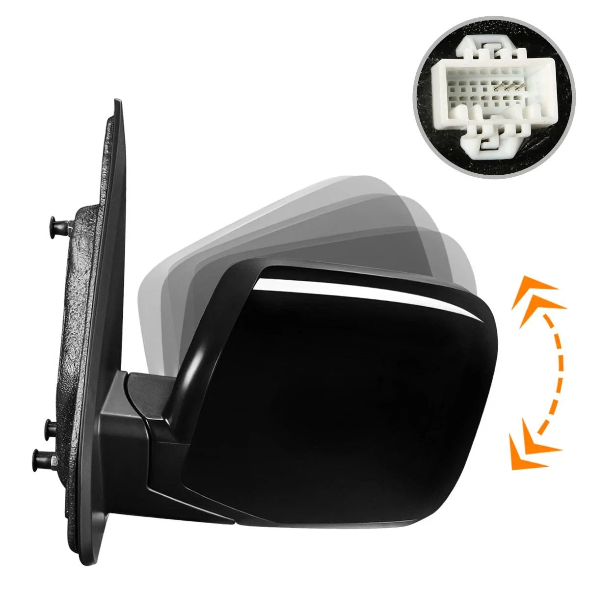 Powered Side Rear View Mirror for Honda Pilot 2009-2015 OE Style
