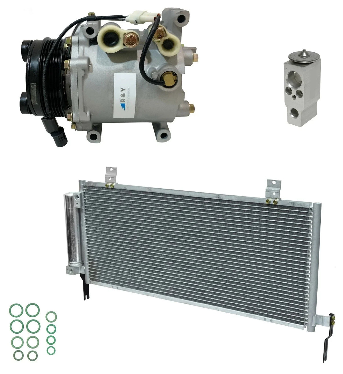 AC Compressor Kit With Condenser for Mitsubishi Eclipse 2.4L (2010–2012)