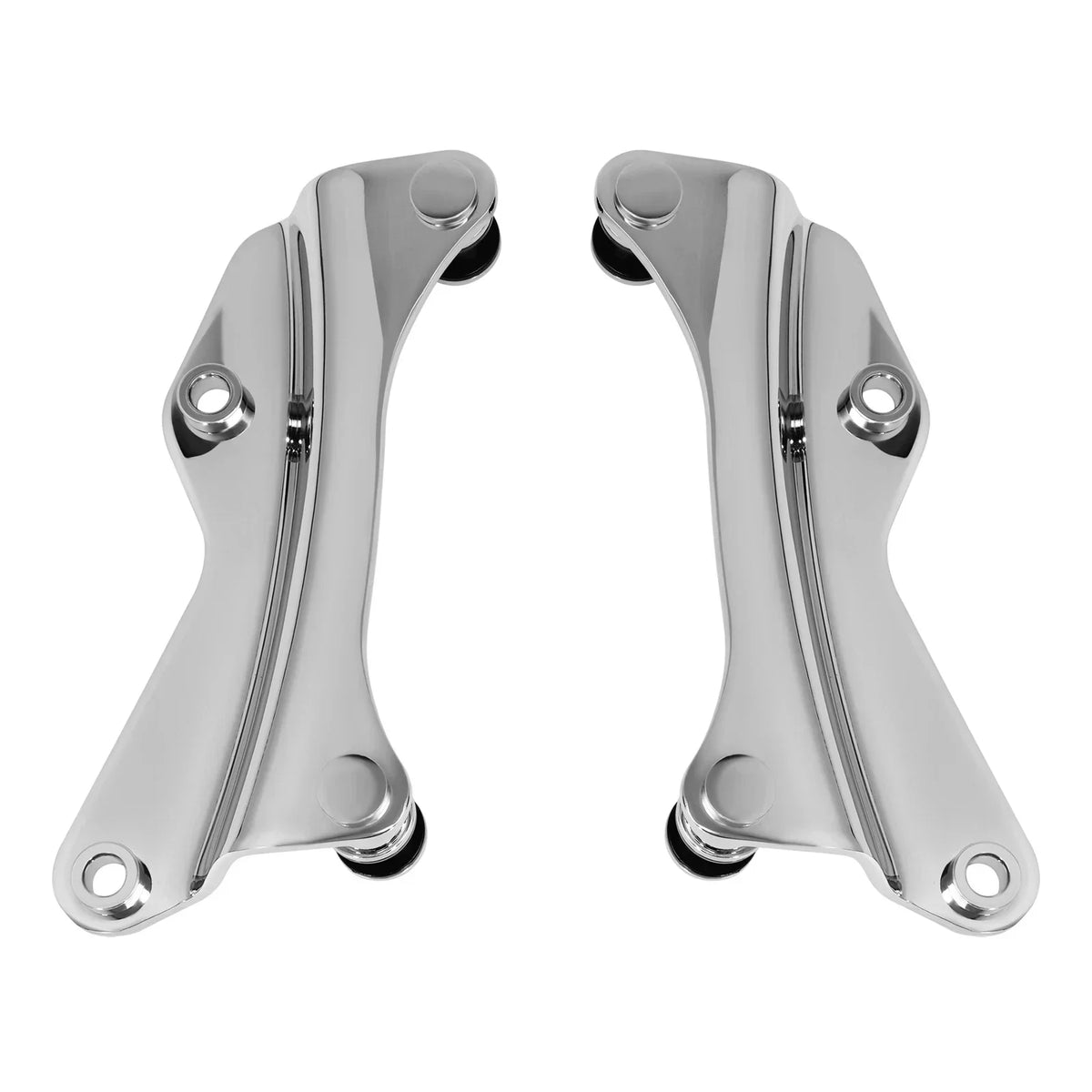 Chrome 4 Point Docking Hardware for Touring Harley Davidson (2014-2025)