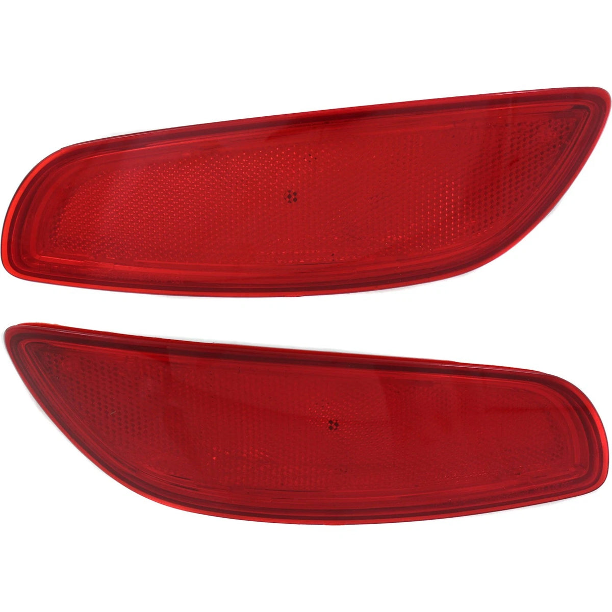 Set of 2 Bumper Reflectors for Hyundai Santa Fe (2010–2012) CAPA
