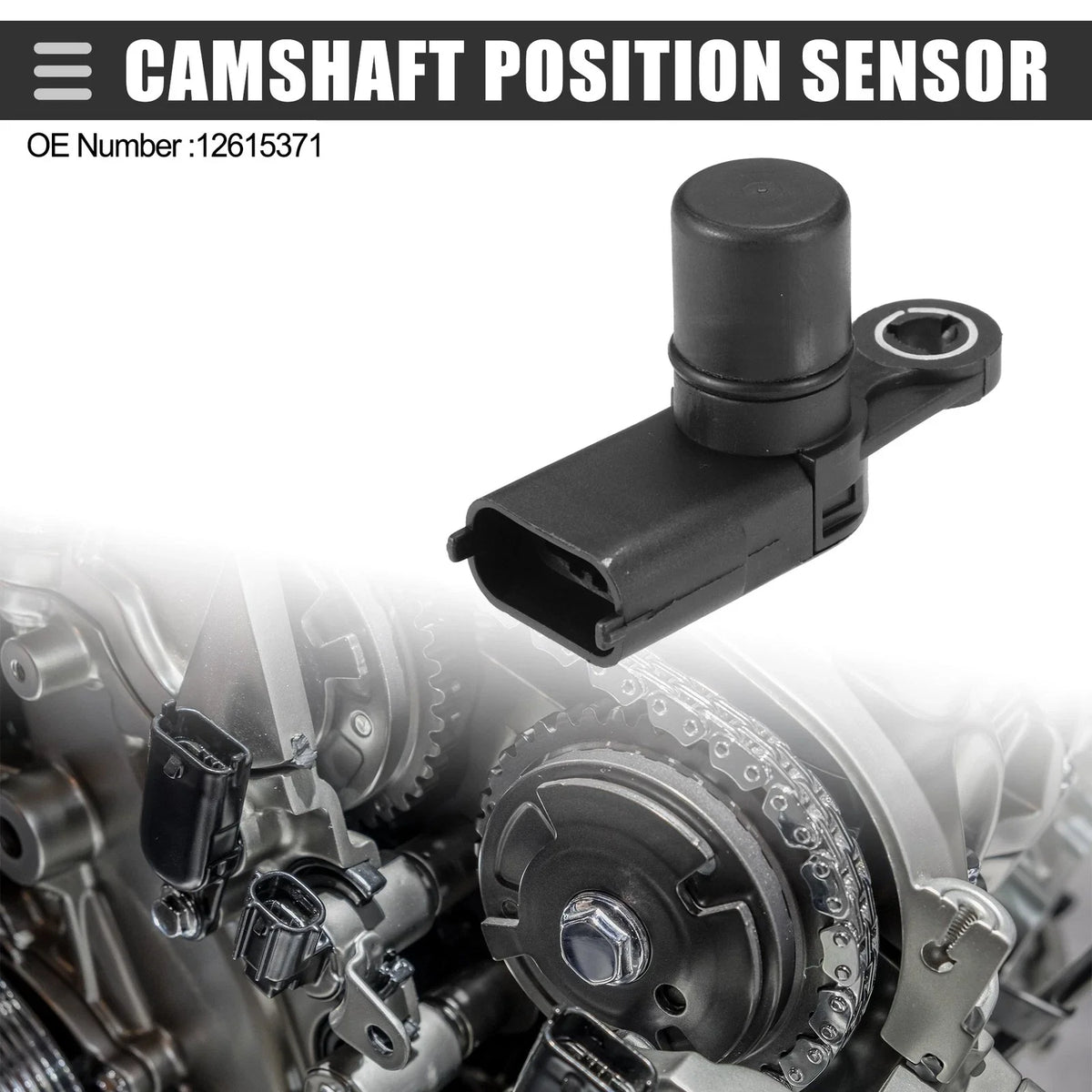 Camshaft Position Sensor for Buick LaCrosse (2010–2016) No. 12615371