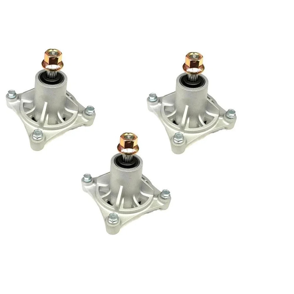 3X Replacement Spindle Assemblies for Hustler Mower (604214)