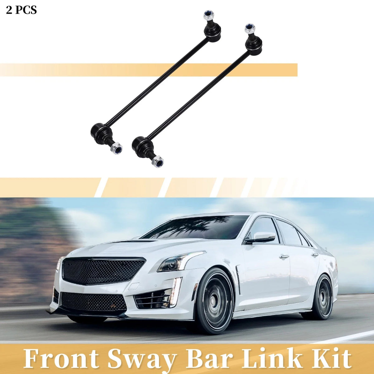 2pcs Front Stabiliser Sway Bar Link for Buick LaCrosse (2010–2016) No.K750400