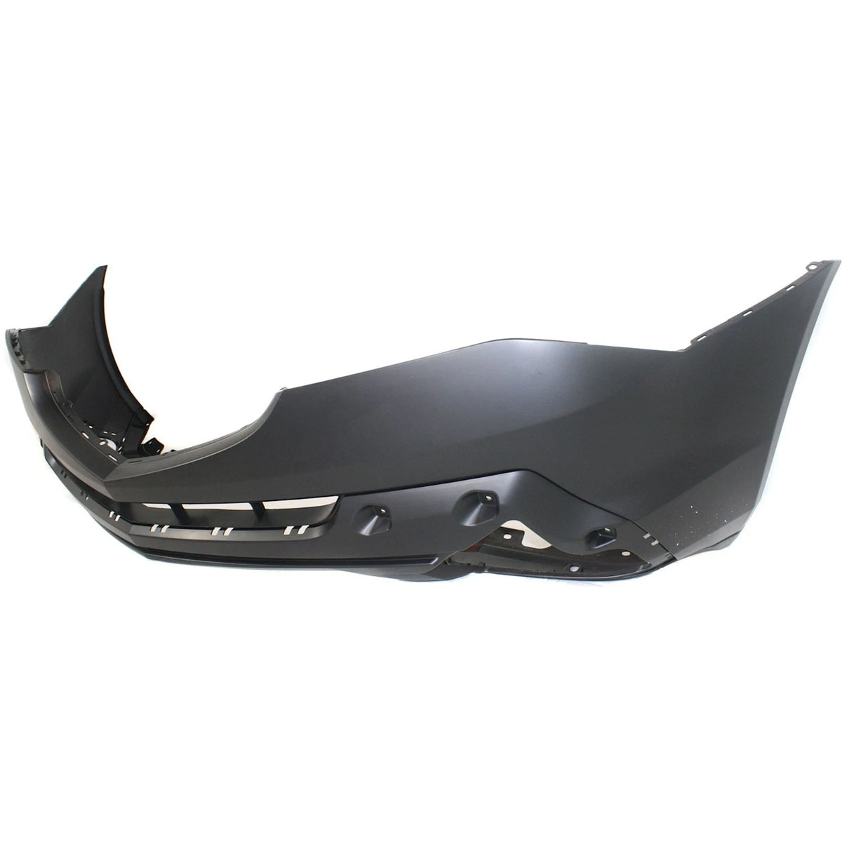 Front Bumper Cover for Acura MDX (2007–2009) w/ Fog Lamp Holes, Primed