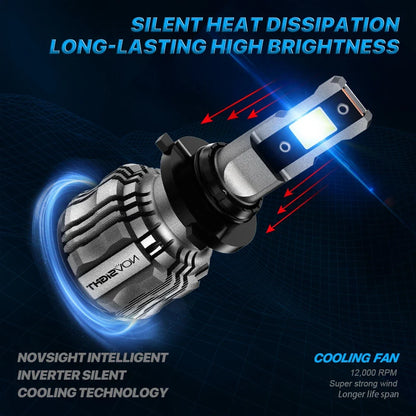 Combo of 8PCS 9005 H11 LED Headlight Bulbs