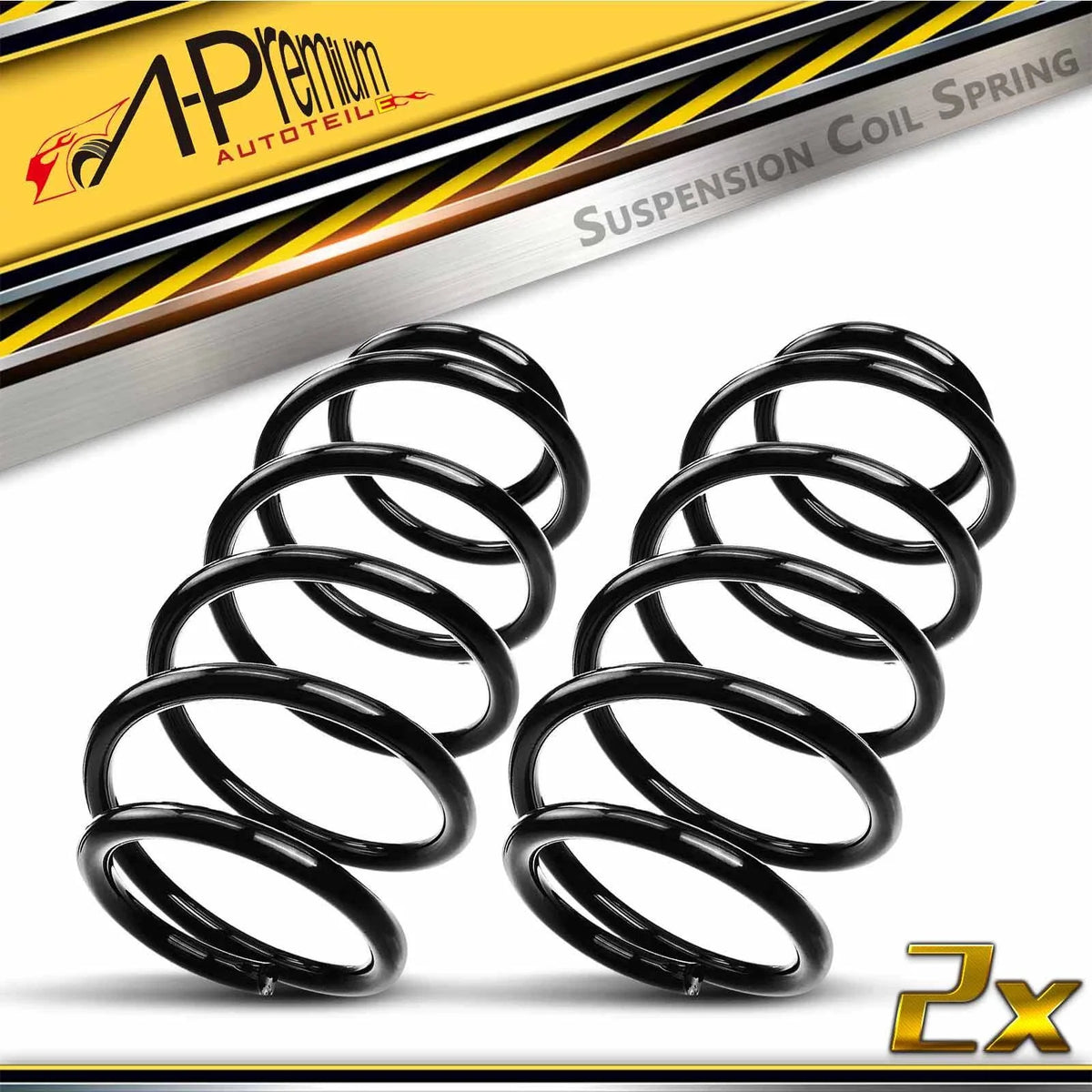 2X Front Coil Springs for Buick LeSabre (2000–2005) Pontiac DeVille Cadillac