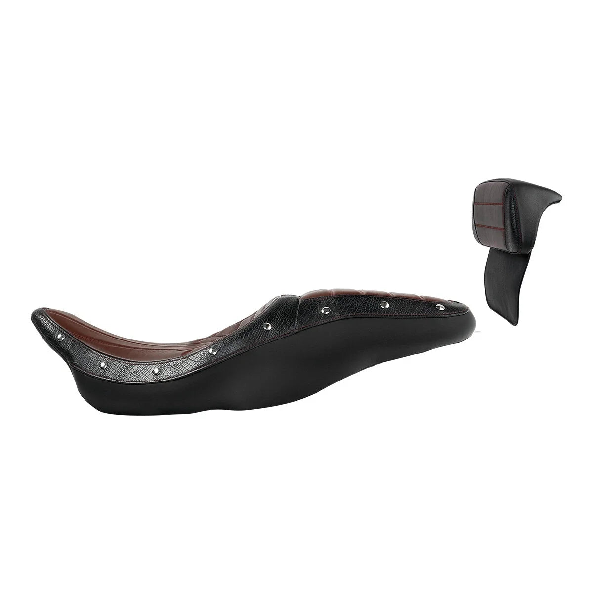 Chopped Backrest Pad for Harley Touring Motorcycles (2014-2023)