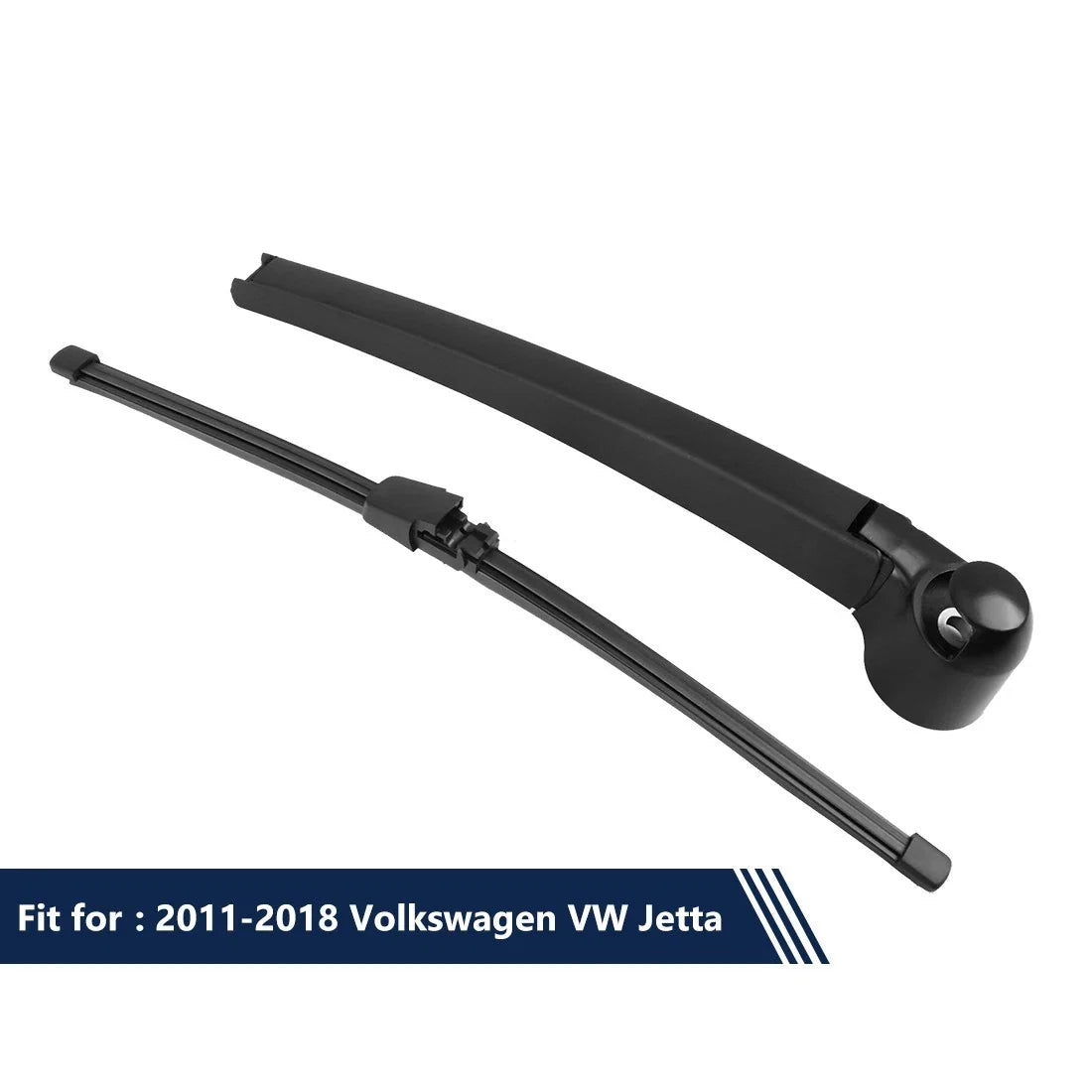 Set of 2 Rear Windshield Wiper Blade Arms 335mm for Volkswagen Jetta (2011–2018)
