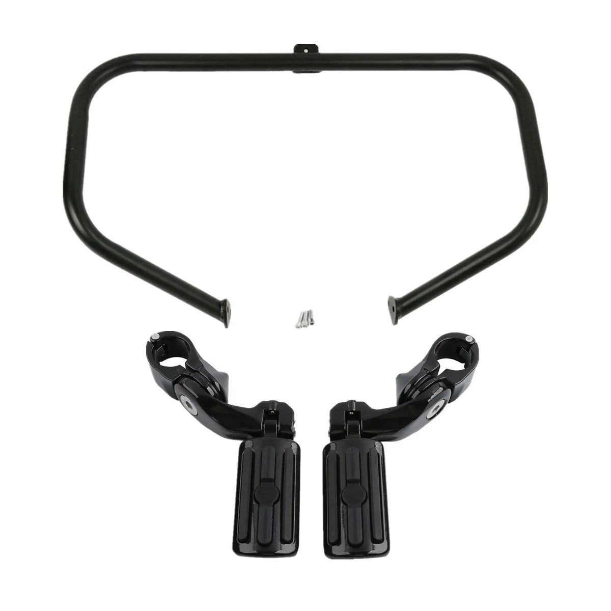 Footpegs Mount & Engine Guard Crash Bar for Harley Touring 1997-2008