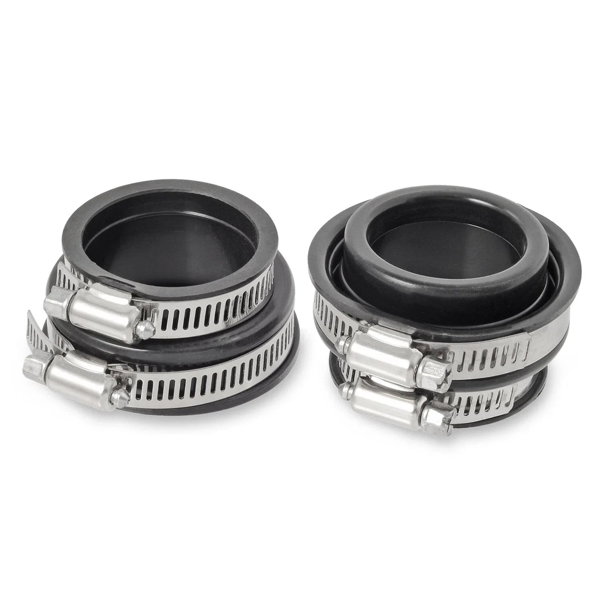 Rubber Boots for Air Box Frame w/Clamps - Honda TRX 250X 300EX 300X (2-Pack)