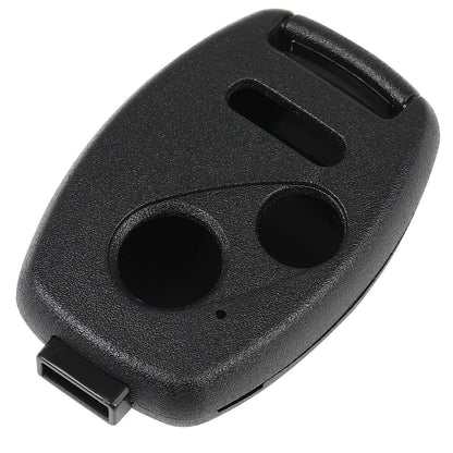 Remote Key Fob Shell Case - Black, Includes Screw Driver for Honda 2003-2012