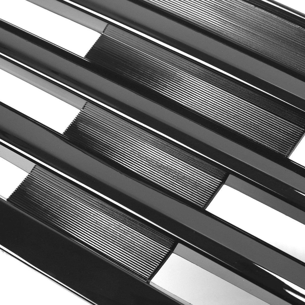 Black Horizontal Front Grille Mugen Style for 2008–2010 Honda Accord