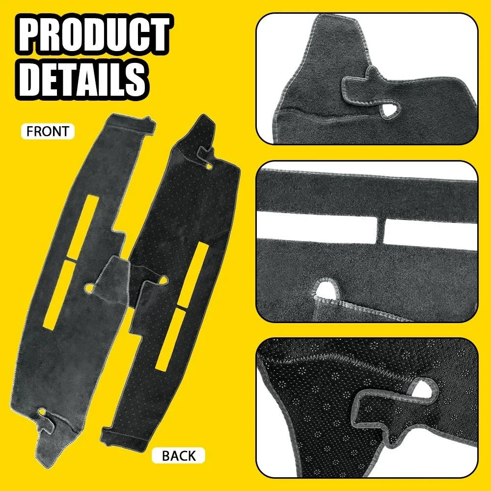 Set of 1 Dashboard Cover for Chevy Silverado C1500 K1500 K2500 1988-1994