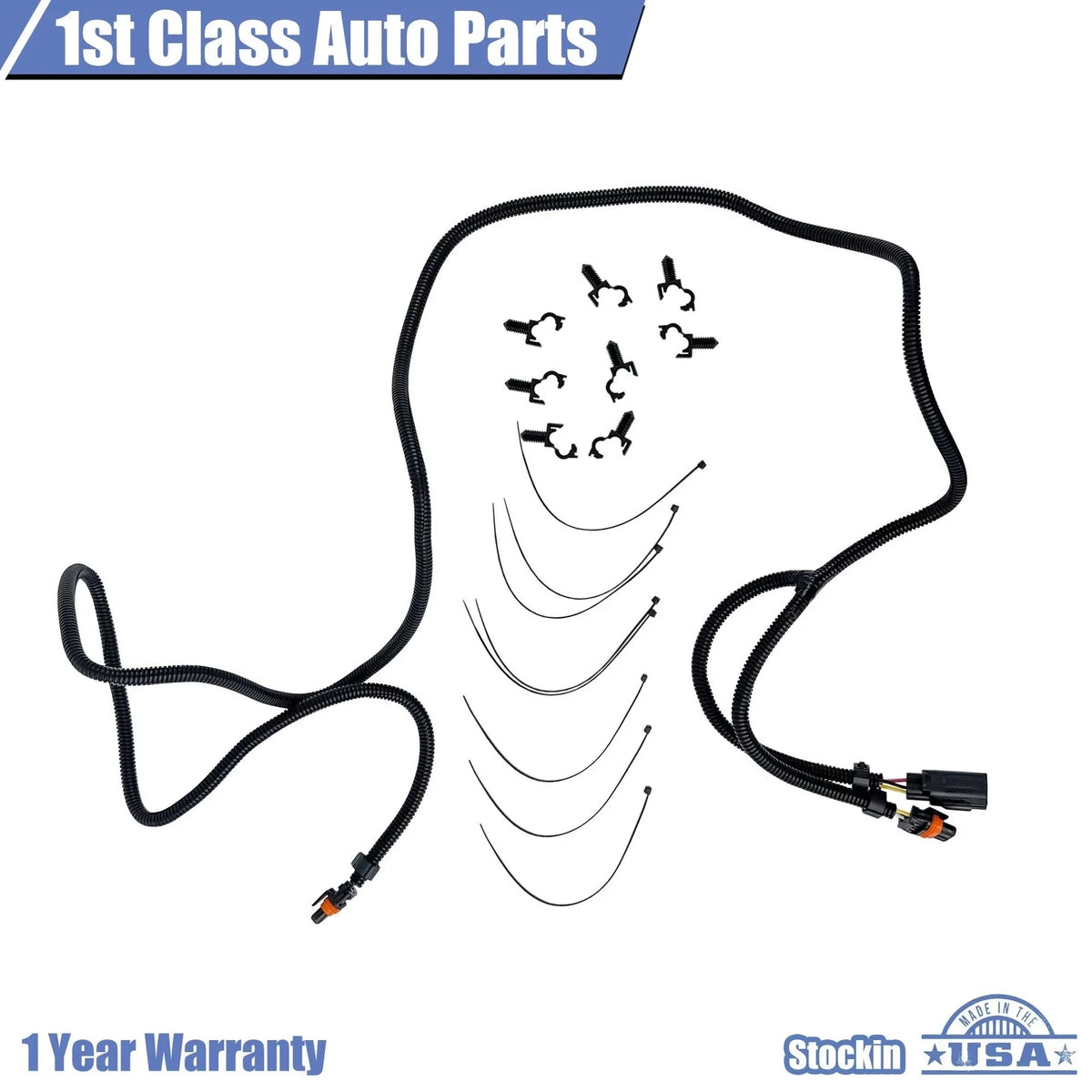 Front Left Fog Lamp Wiring Harness for Ram 1500 (2013–2020)
