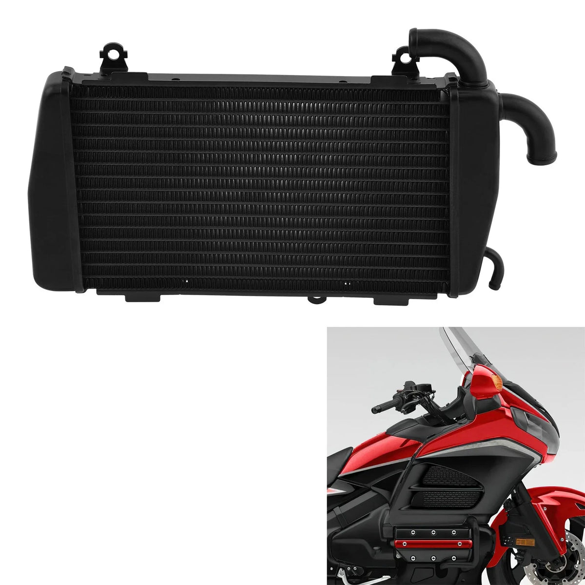 Radiator Cooler for Honda Goldwing 1800 GL1800 ABS GL1800A (2001–2005)