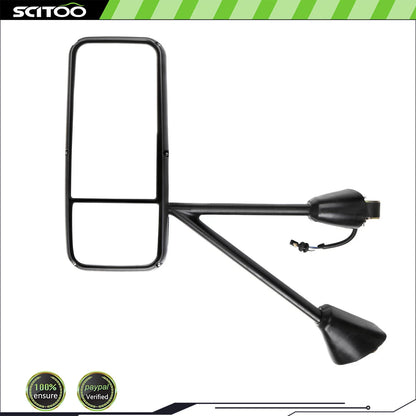 Driver Side Mirror for Kenworth T370 T600 T660 T170 2008-2016 - Complete Black