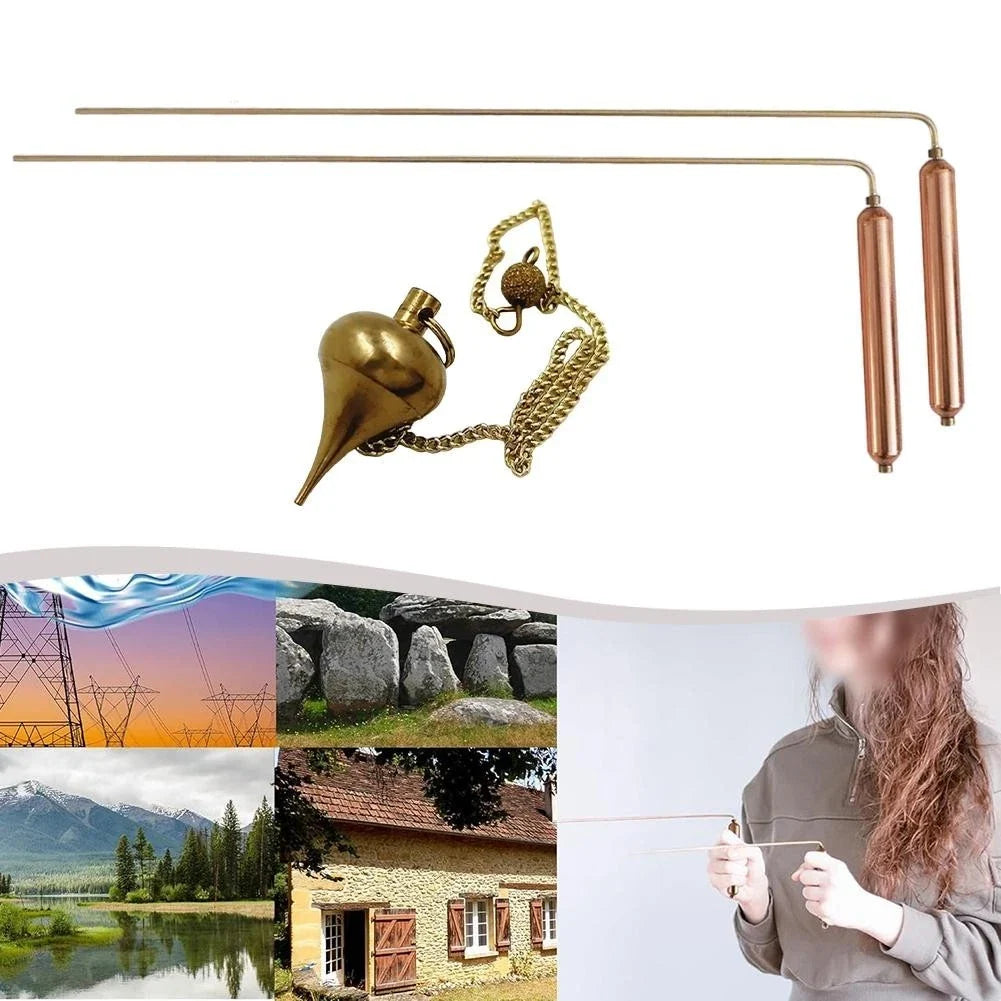 2 Piece Copper Divination Tool Set for Eco-Friendly Practices