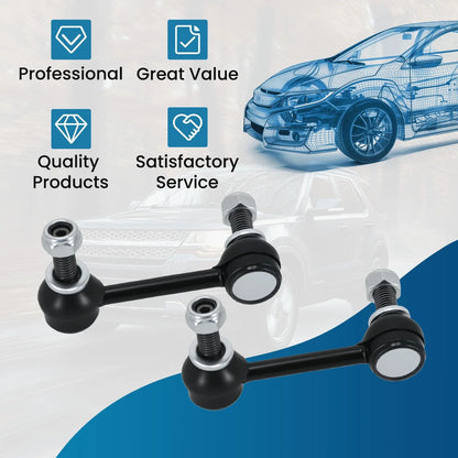 Front Stabilizer Sway Bar End Links - 2X for 2004-2007 Trailblazer EXT