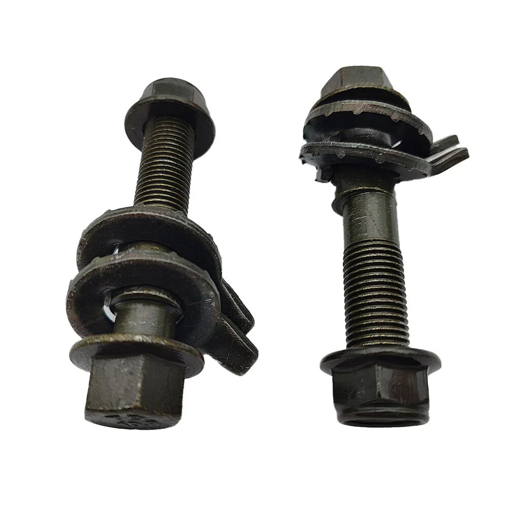 2X Front Wheels Adjustable Camber Correction Alignment Kit (16mm)