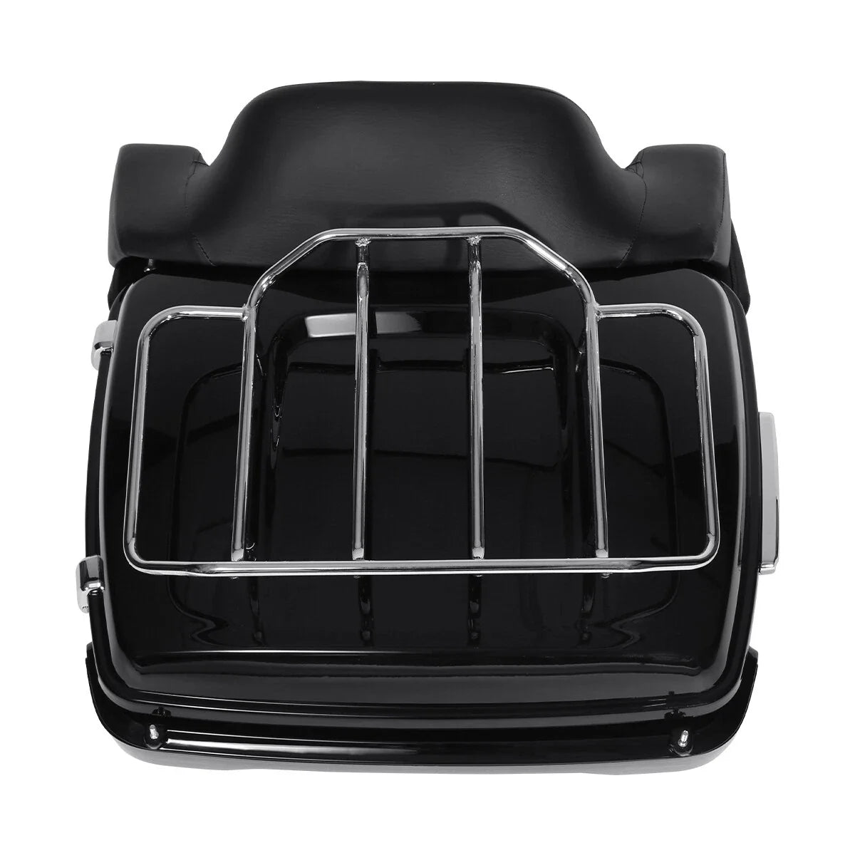 Backrest Mount Rack with Tail Light Speaker for Harley Touring 2014-2026