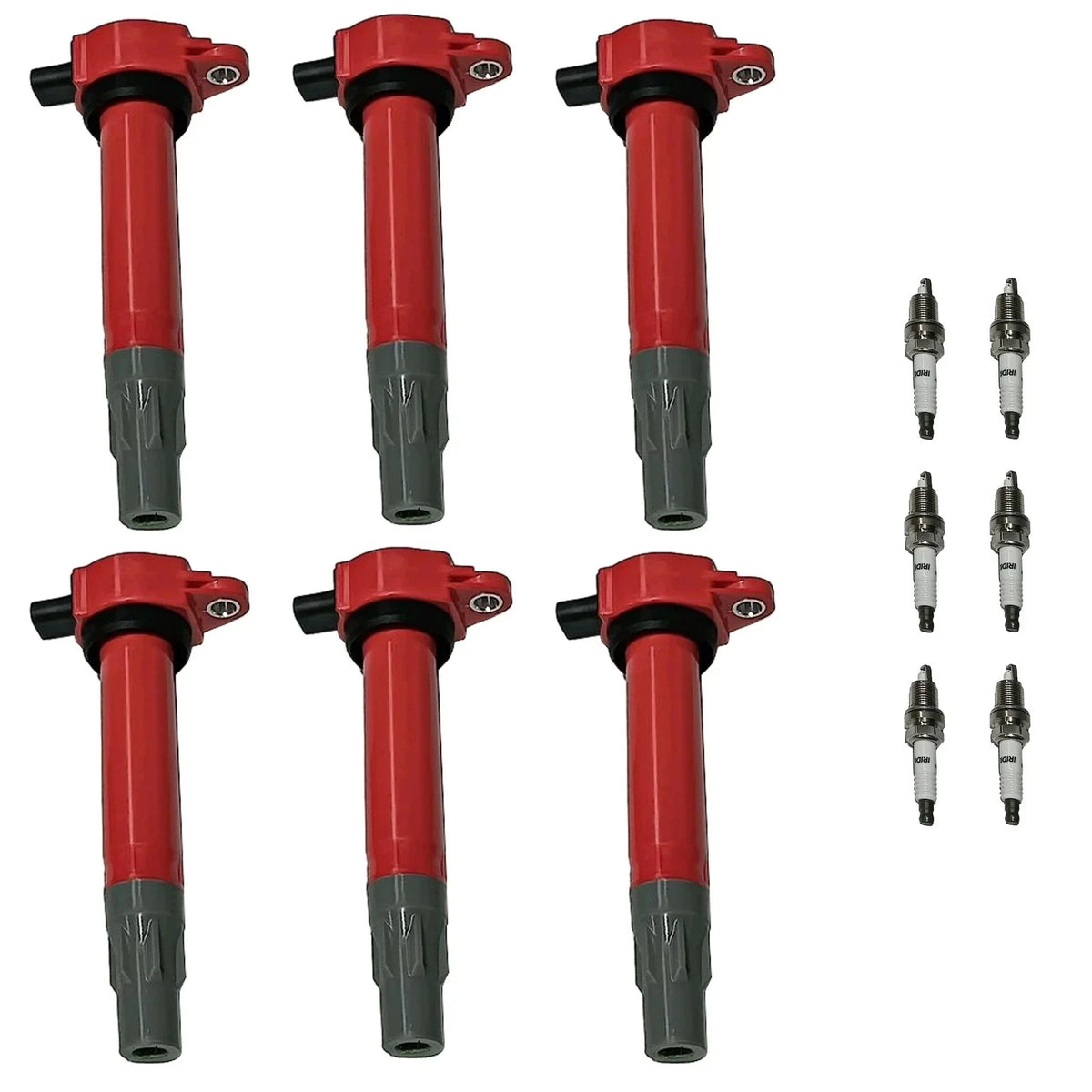 6X Ignition Coil & Iridium Spark Plug for Dodge Chrysler 3.5L 4.0L (2000–2010)