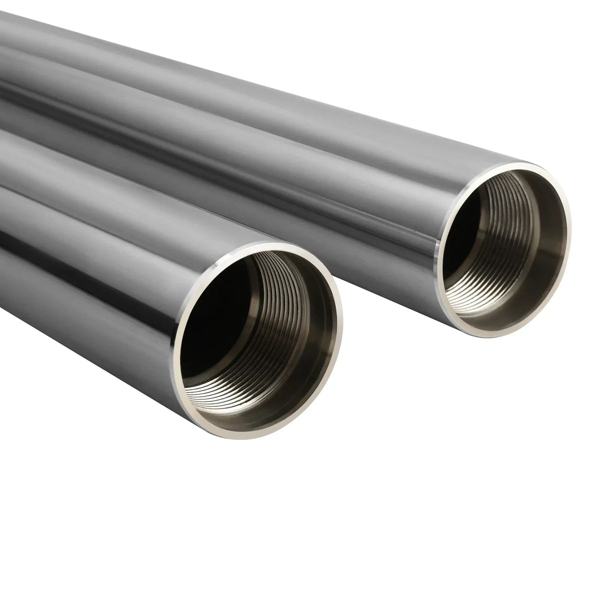 39mm Front Fork Tubes in Chrome for Harley Sportster 2016-2022