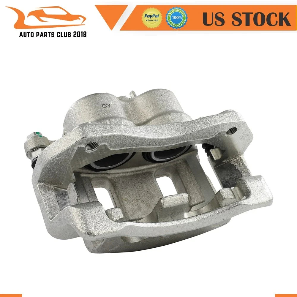 Front Pair of Brake Calipers with Bracket for Hyundai Santa Fe V6 (2007-2009)
