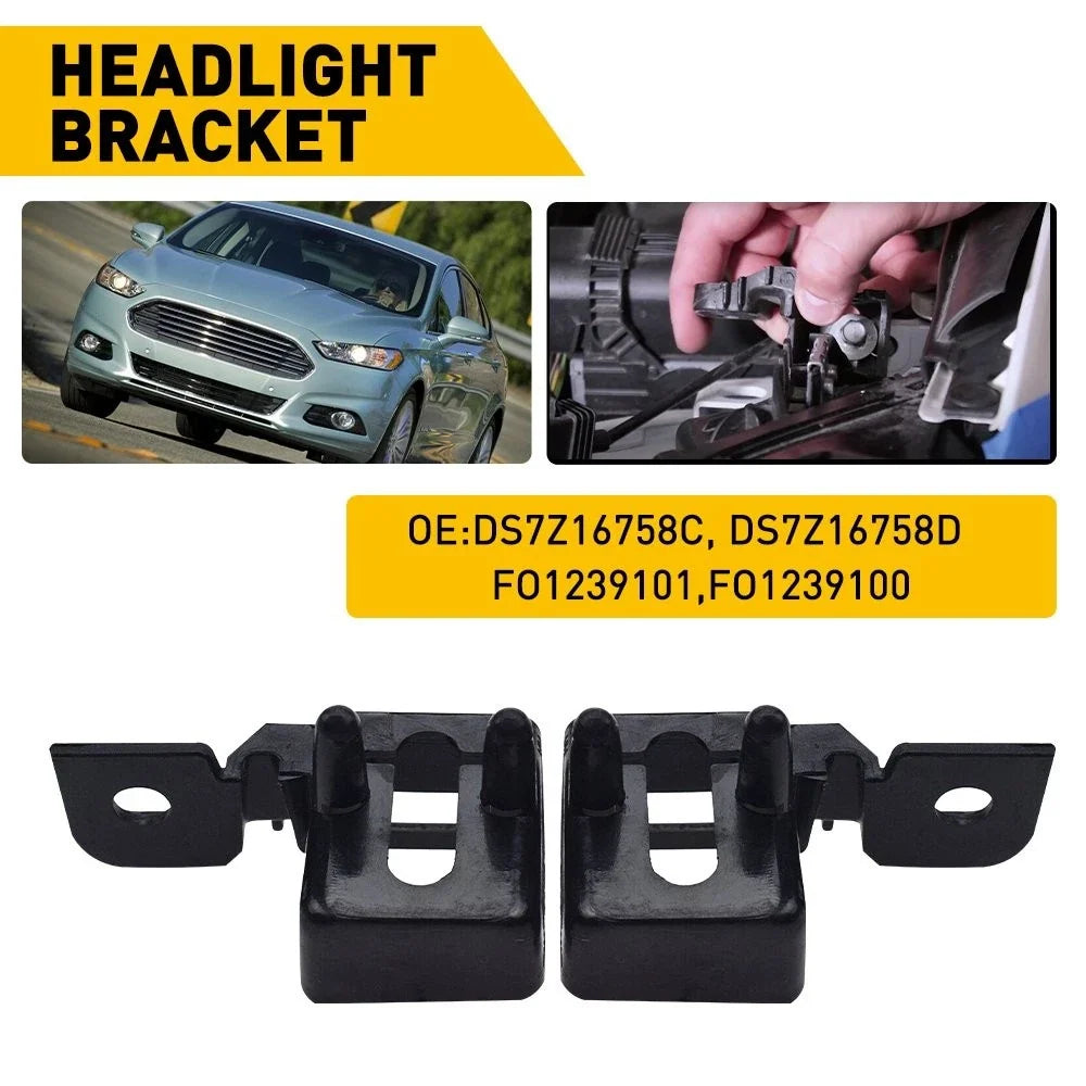 Headlight Brackets for Ford Fusion Titanium/Hybrid Titanium (2013–2016)