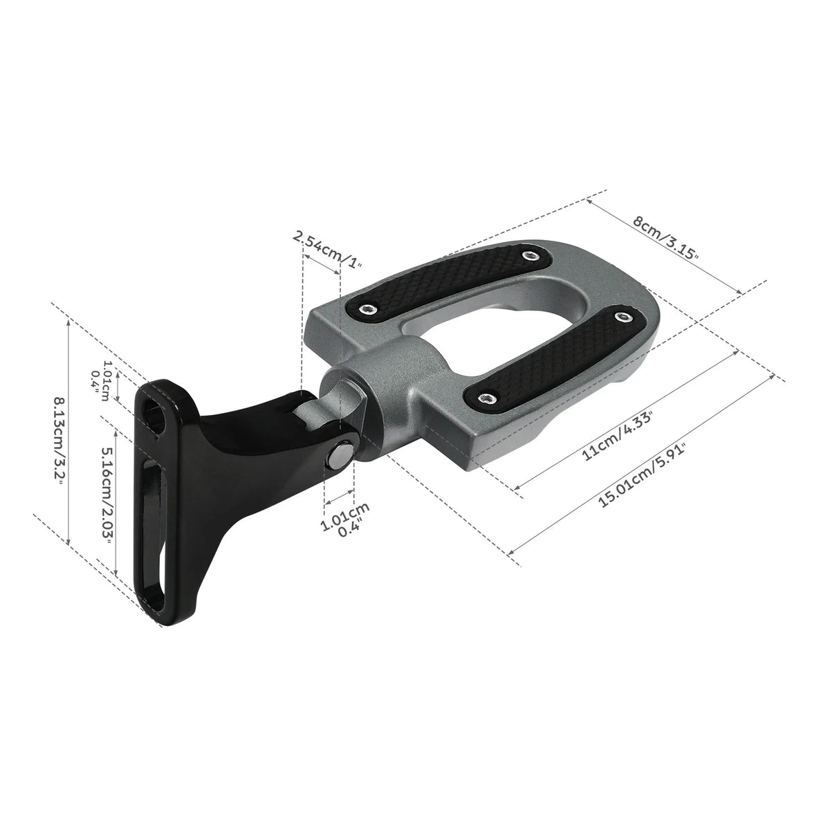 Passenger Footpegs for Harley Touring Electra Street Glide (1993–2025)