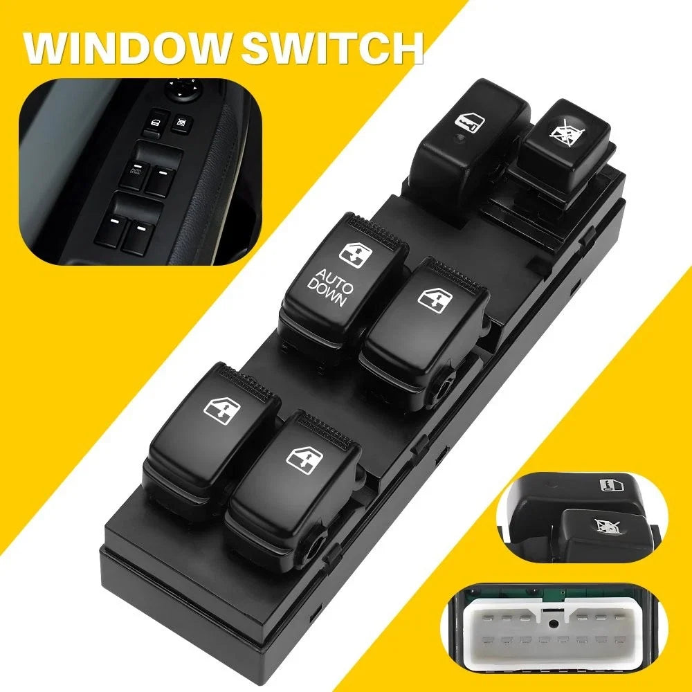 Power Window Switch for Kia Sportage (2005–2009) Front Left EXV