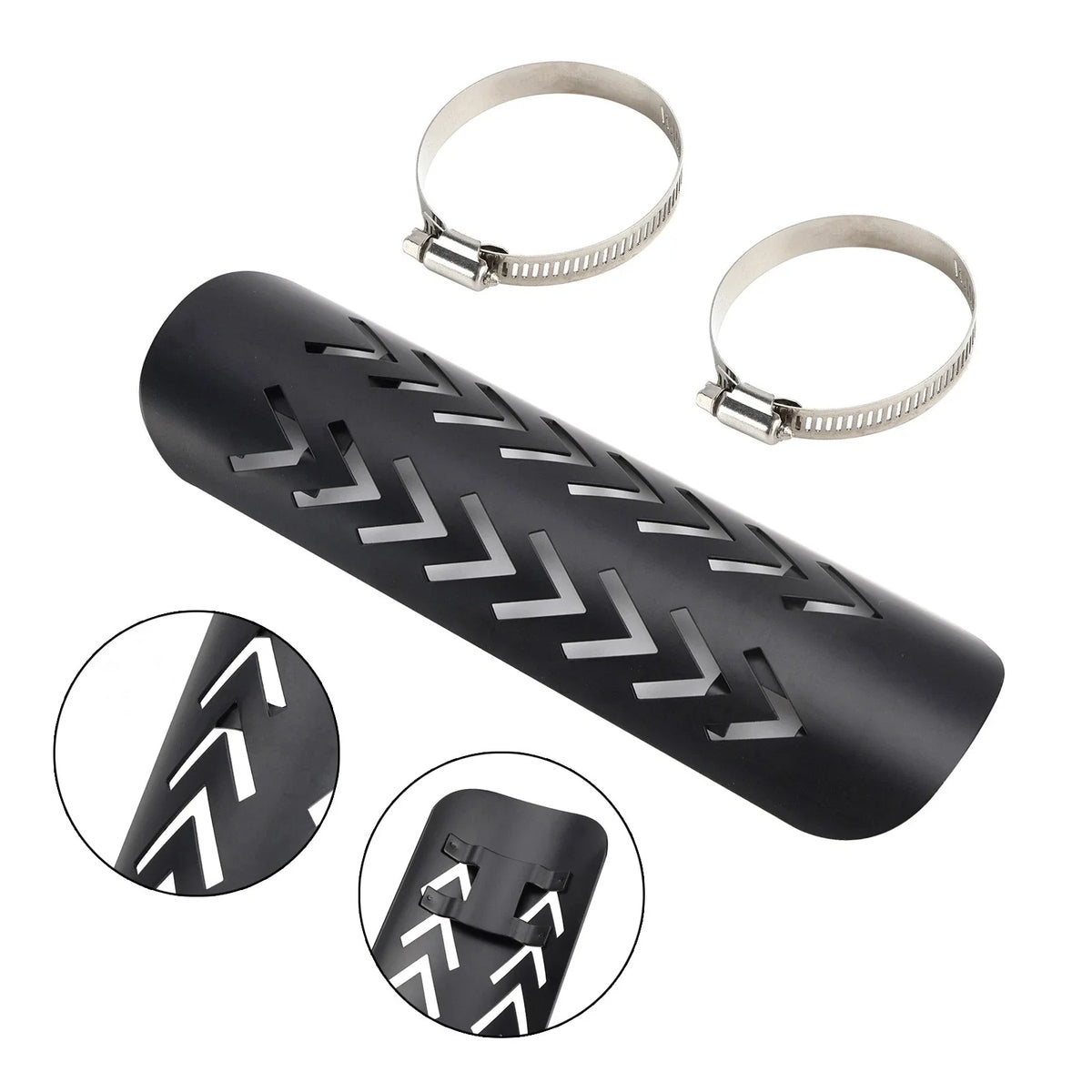 Exhaust Side Bracket Cover for Motorcycle Scooter Cub