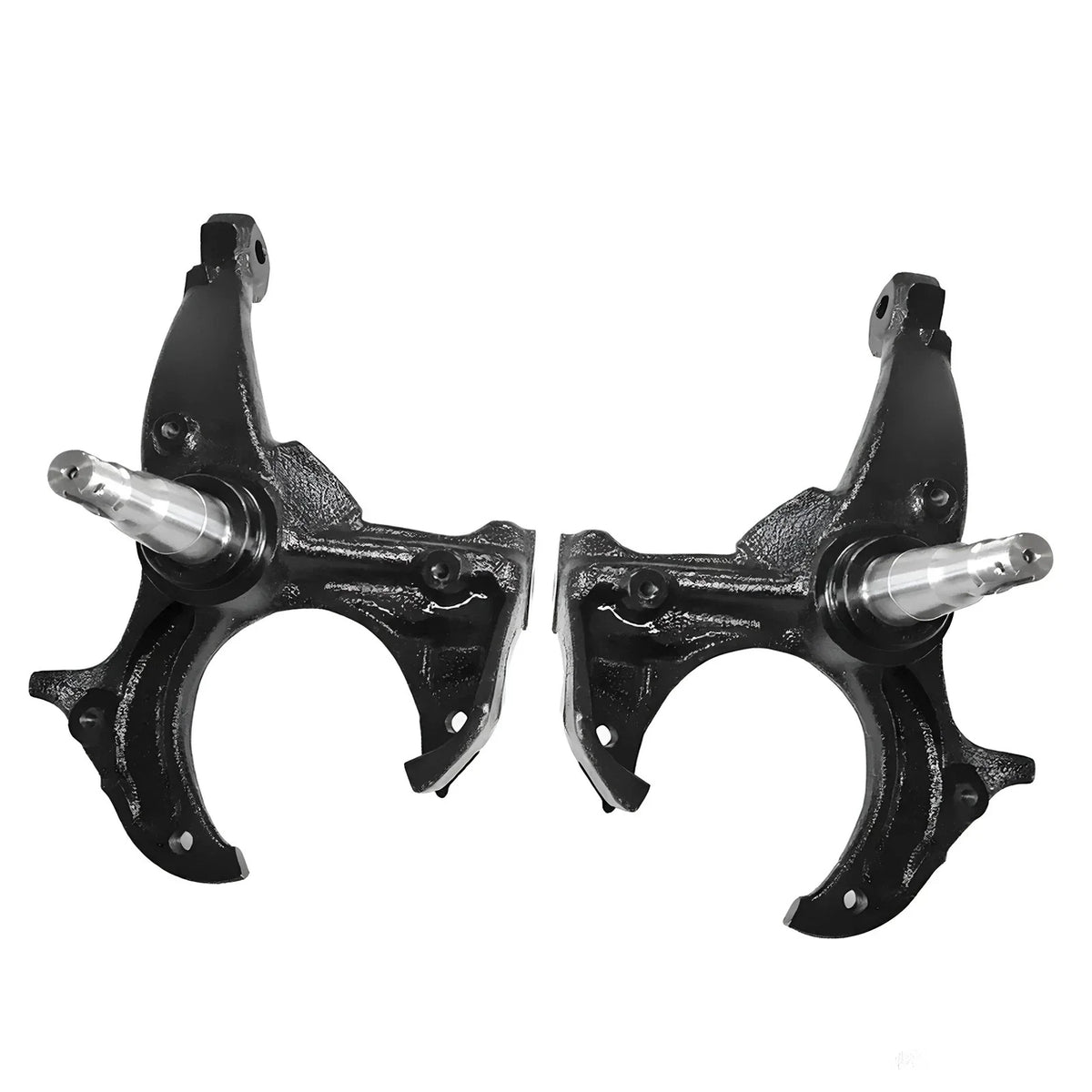 2X Disc Brake Stock Spindles Steering Knuckles for Chevy S10 GMC S15 (1979–1997)