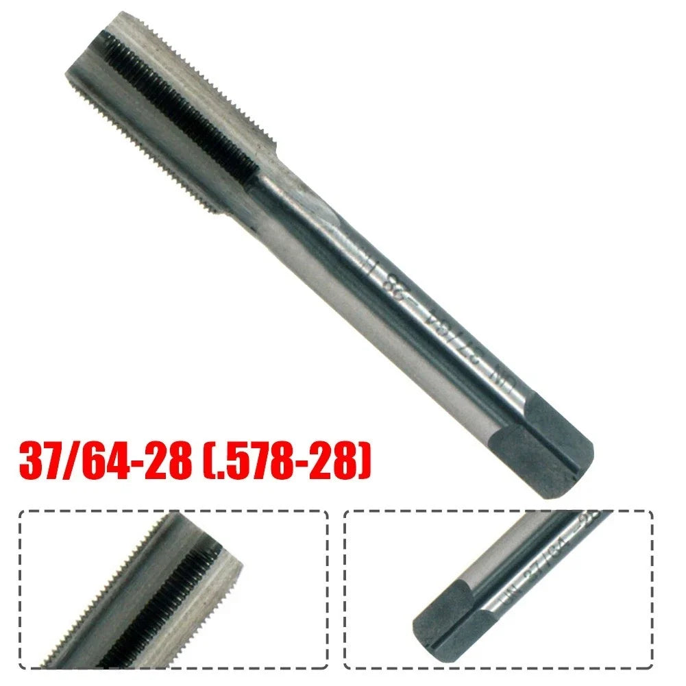 Right Hand 37/64-28 HSS Thread Tap (578"-28) 28 Inch Thread Tap