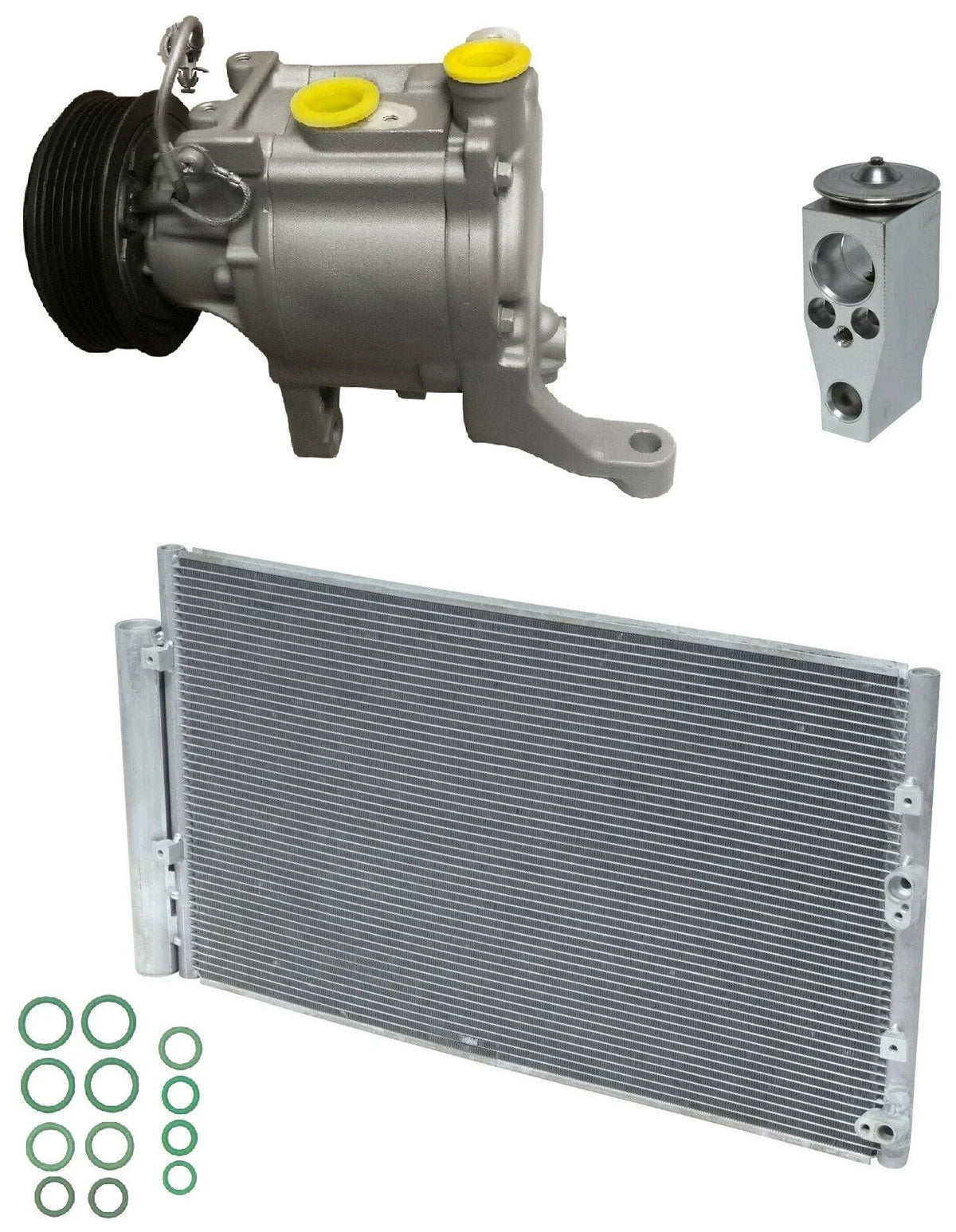 A C Compressor Kit With Condenser for Subaru BRZ 2.0L (2018–2018)