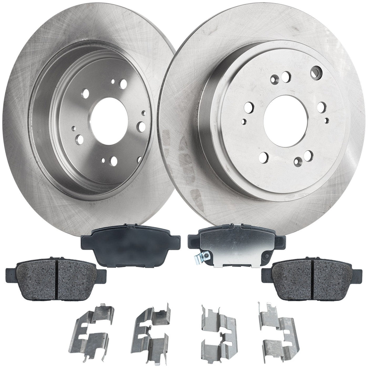 Rear Brake Pad and Disc Kit for Honda Ridgeline (2006–2014)