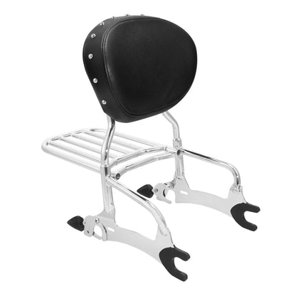 Luggage Rack & Backrest Sissy Bar for Indian Chieftain 2017-2025