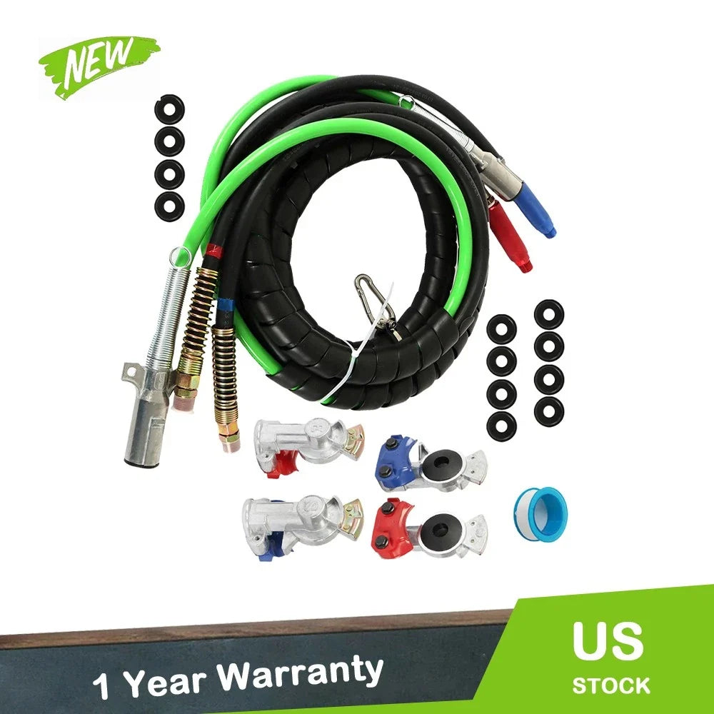 3FT Hose Assembly for Air Line with 4 Connectors Included