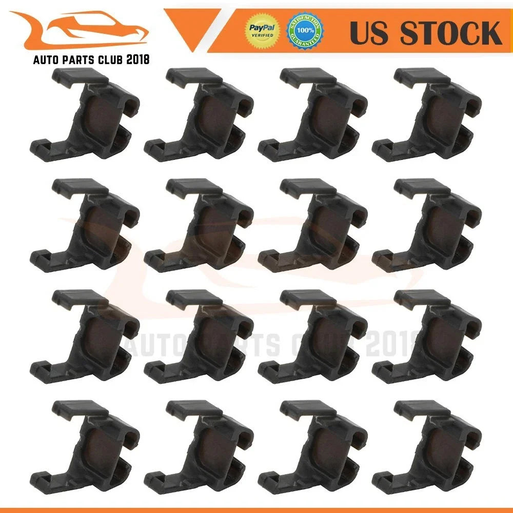 Set of 16 Rocker Arm Clips for Ford Powerstroke (2003–2007)