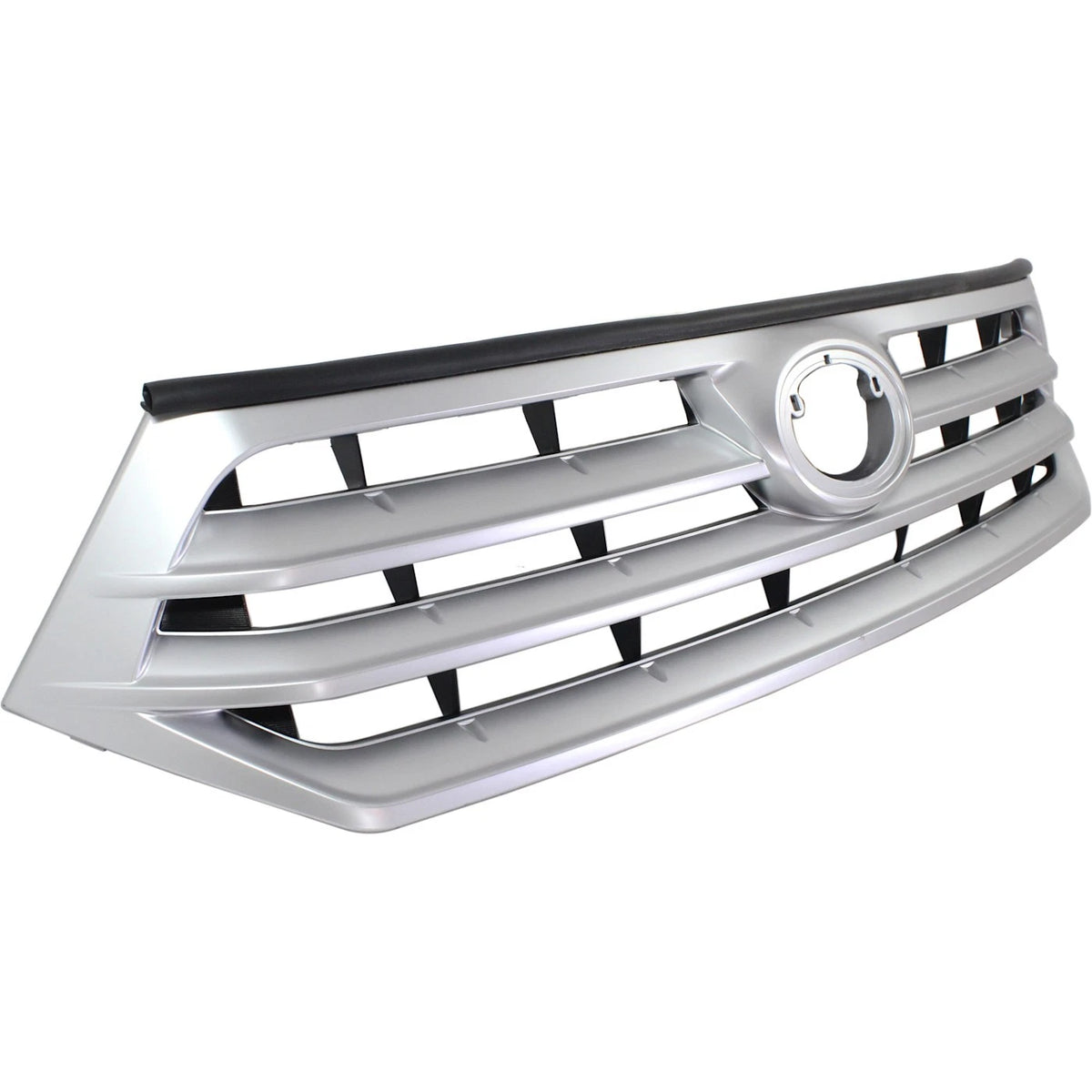 Grille for Toyota Highlander (2011–2013) Silver Plastic