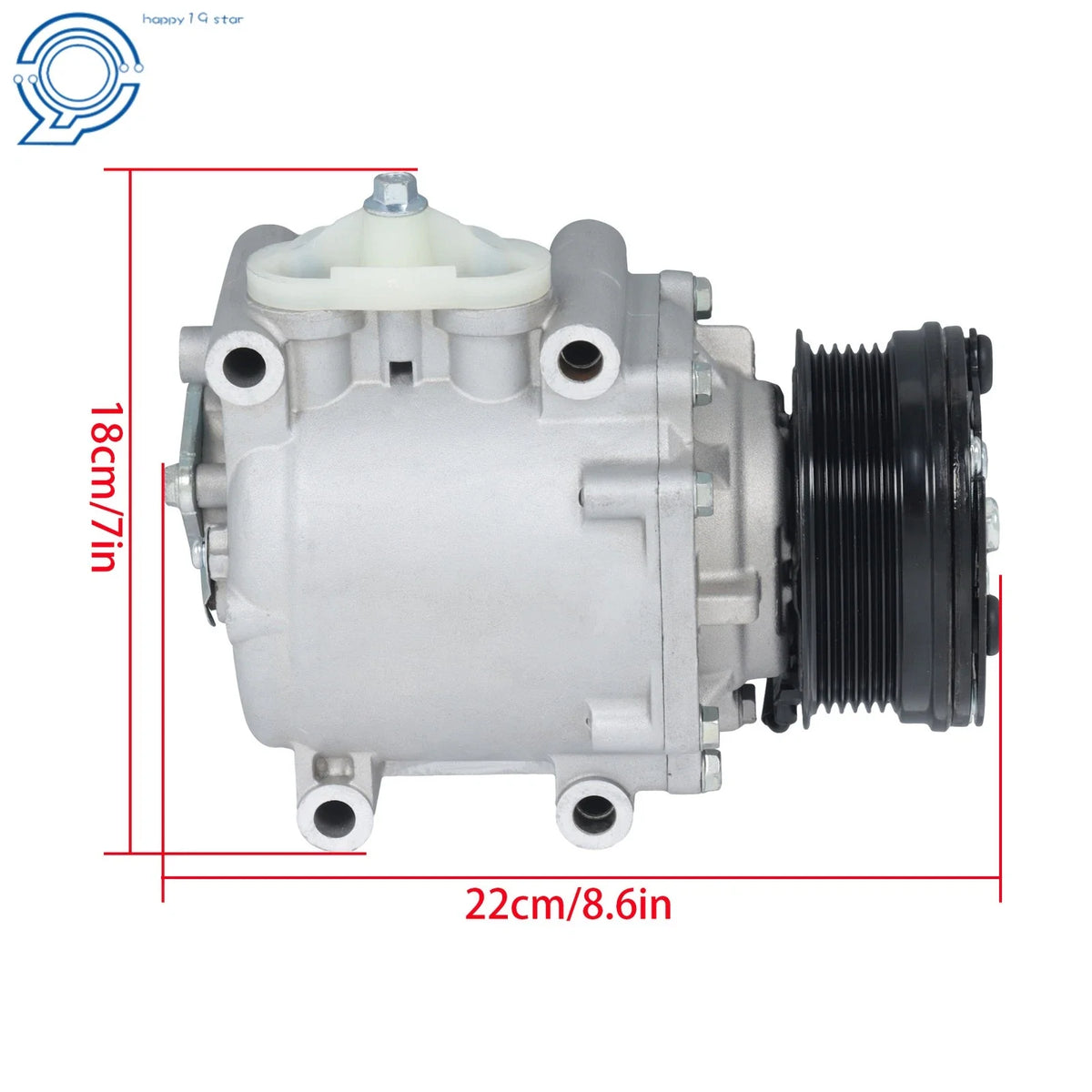 AC Compressor 6F9Z19703A for Freestyle Five Hundred (2005-2007)