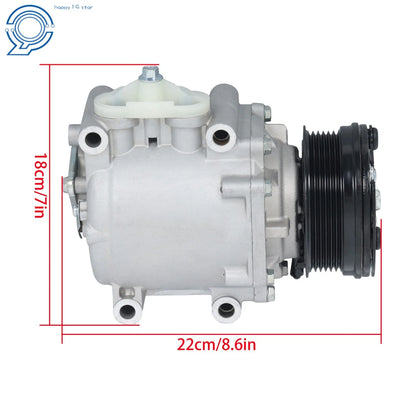 AC Compressor 6F9Z19703A for Freestyle Five Hundred (2005-2007)