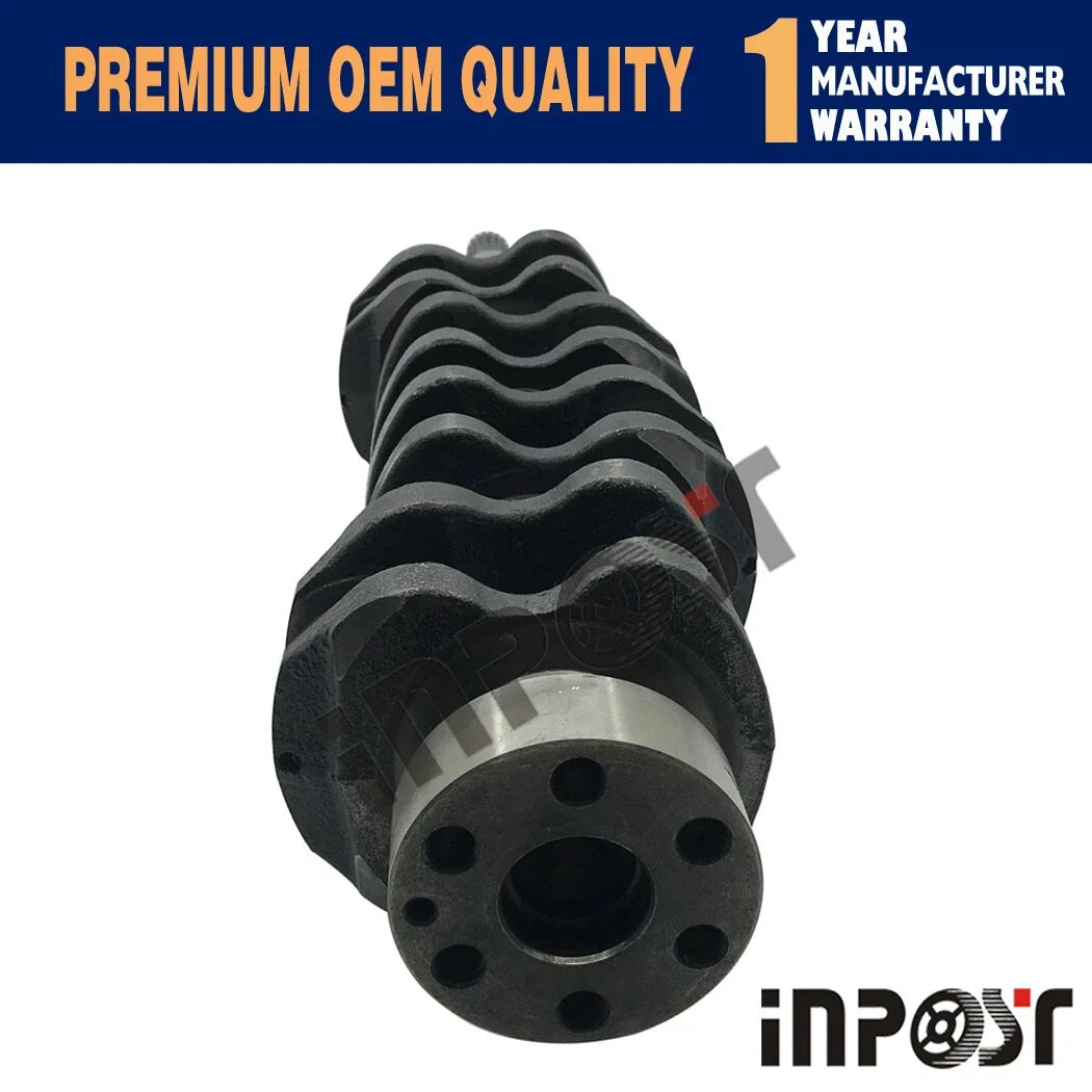 Crankshaft for Kubota V2203 V2203-E Bobcat 753 763 773 (–YYYY) 52mm 60mm