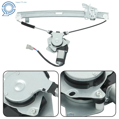 Rear Driver Side Window Regulator Assembly with Motor for Galant 2004-2012