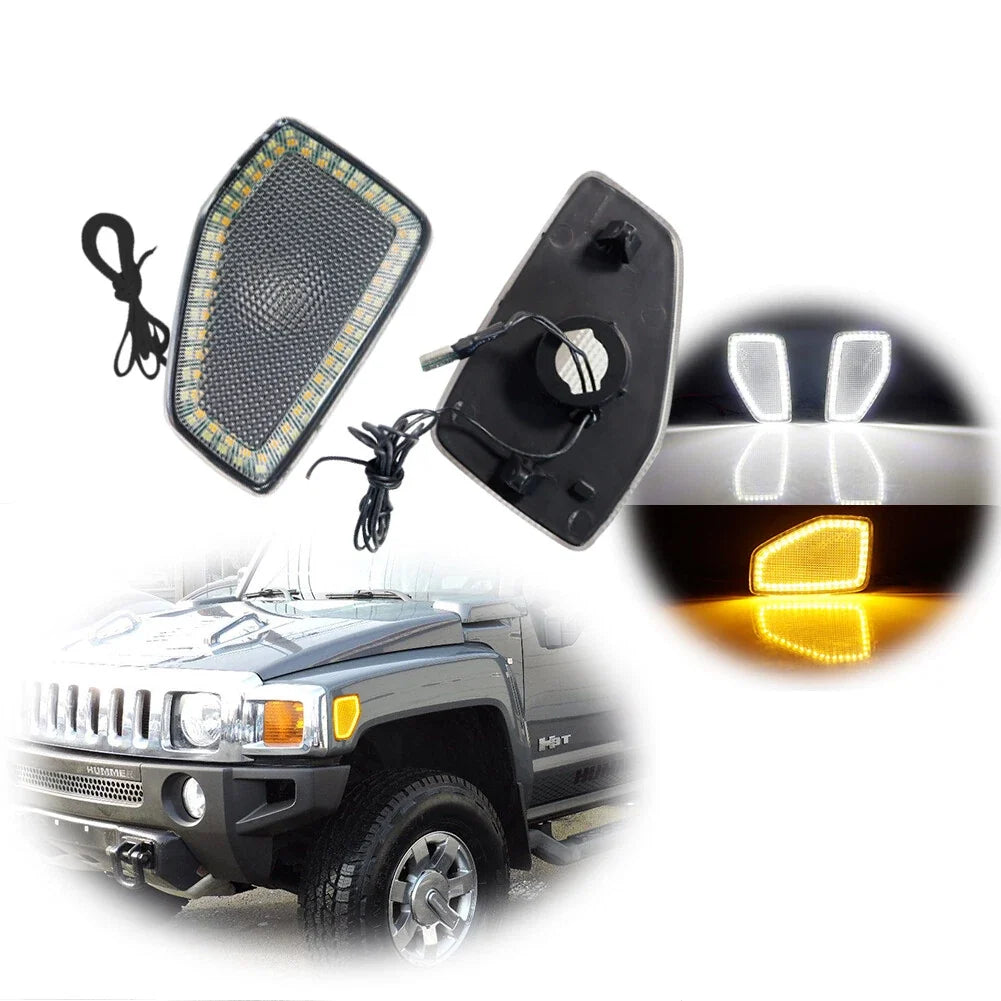 2X Headlights for Hummer H3 (2006–2010)