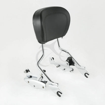 4 Point Docking Hardware Backrest Sissy Bar for Harley Electra Glide (2009–2013)