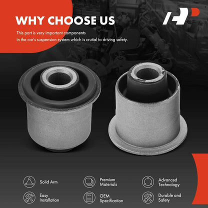 Front Upper Control Arm Bushing Set (2X) for Nissan Frontier 2005-2019
