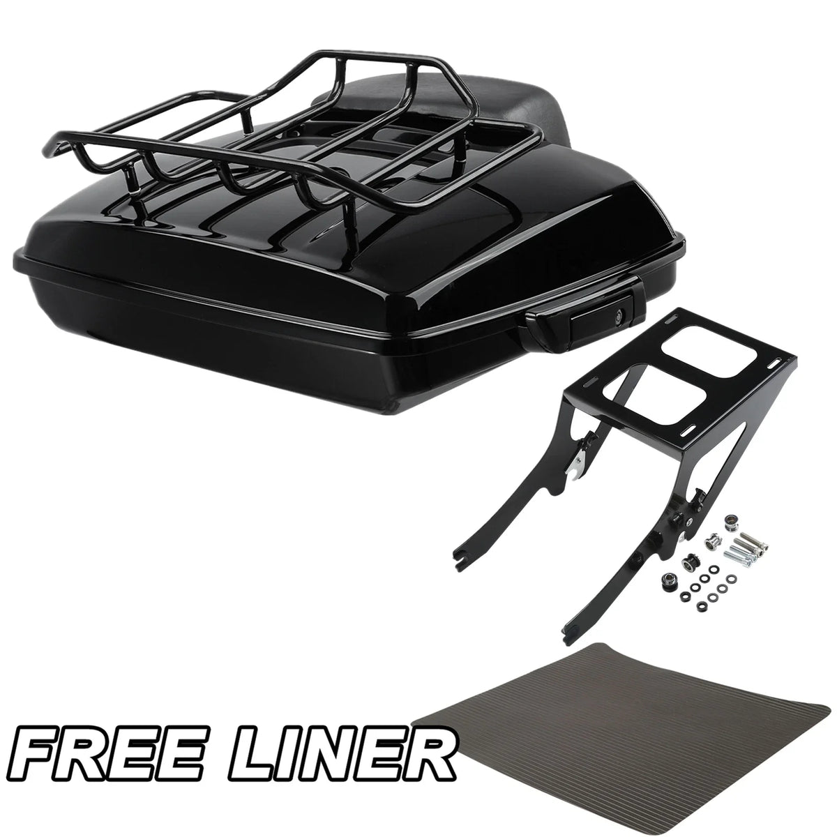 Trunk Backrest Mount Rack for Heritage Classic 114 FLHCS (2018-2023)