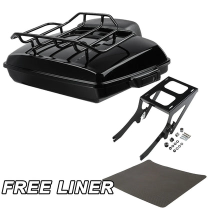 Trunk Backrest Mount Rack for Heritage Classic 114 FLHCS (2018-2023)