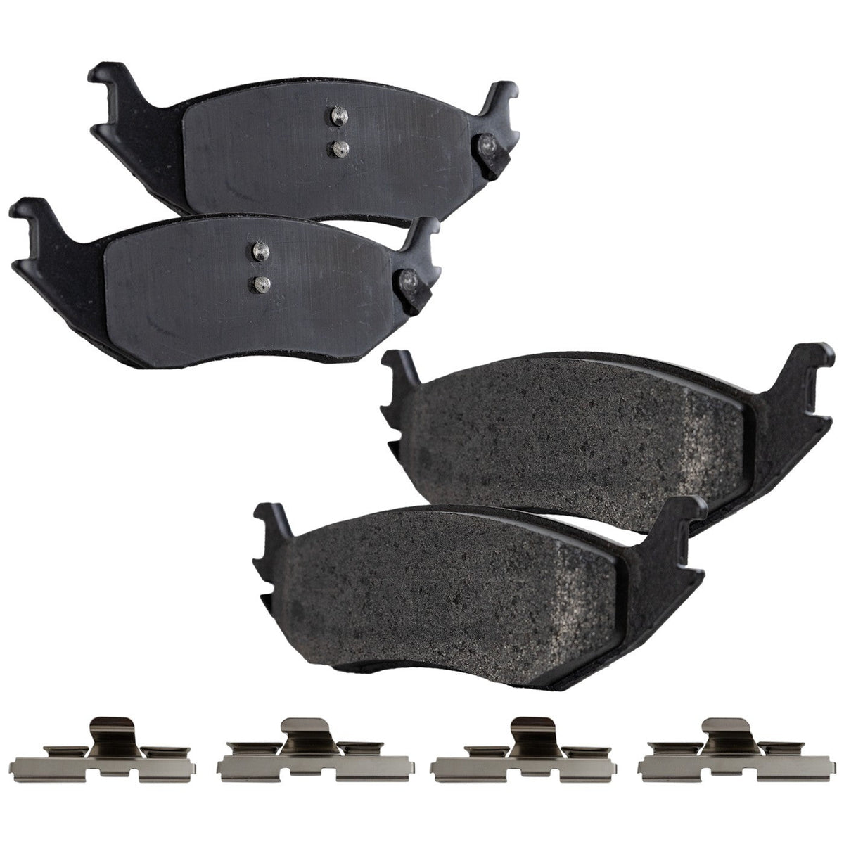 Brake Pad Set for Dodge Ram 1500 (2002–2010) Rear 2-Wheel RWD