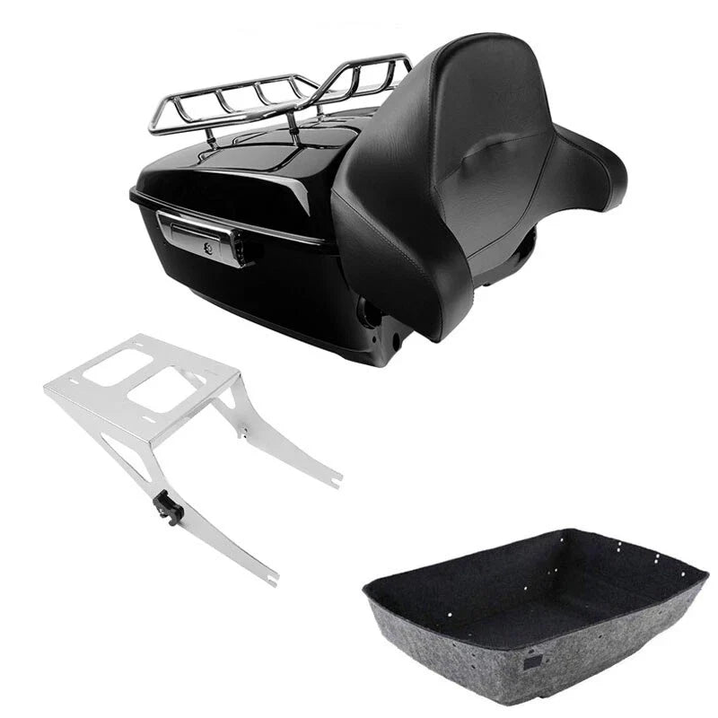 Backrest Trunk Mount for Harley Fatboy 2008-2017